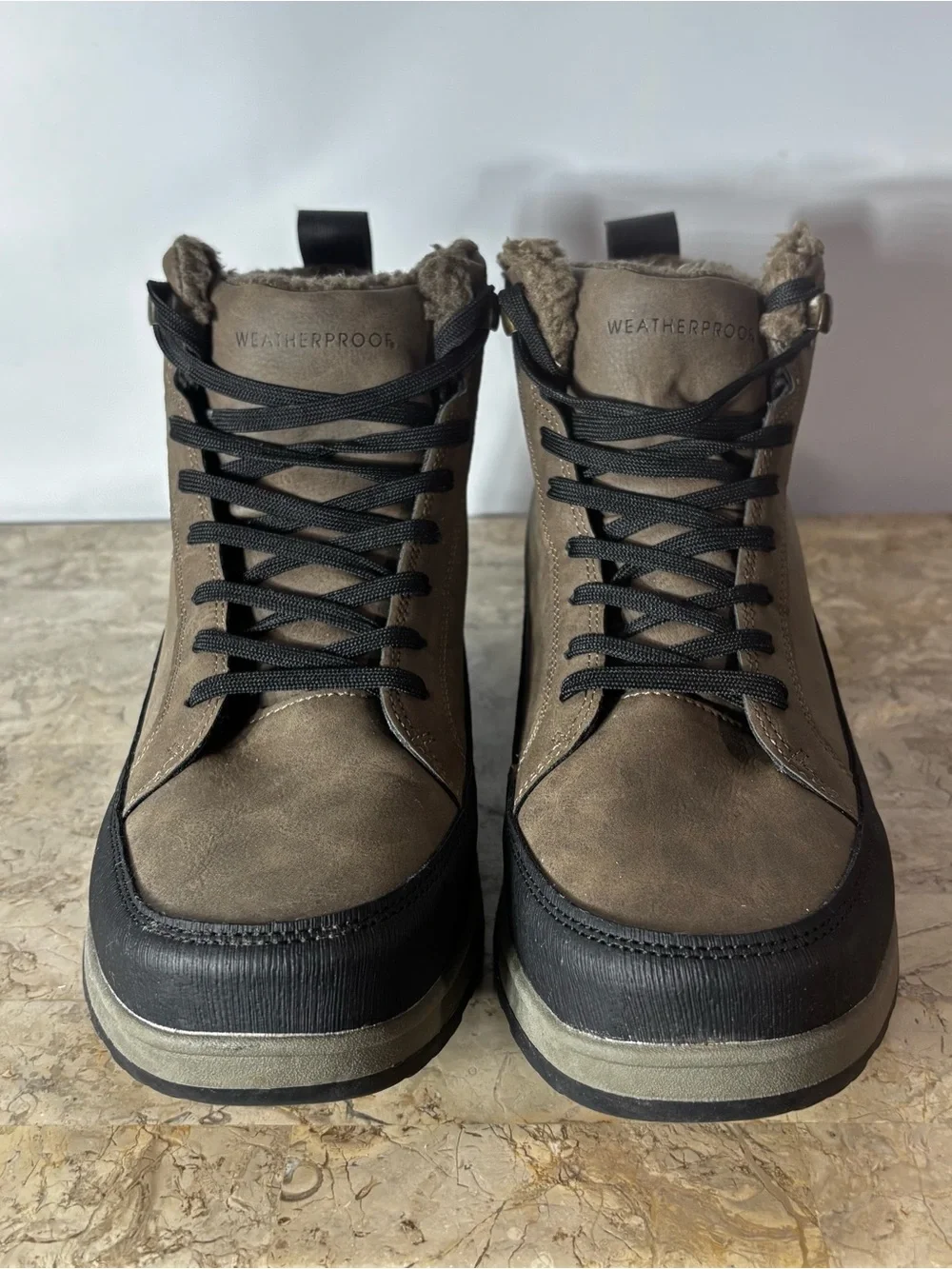 Weatherproof Brown Logjam Boots Size 12